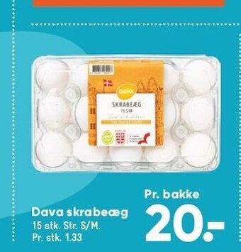 Bilka Dava skrabeæg tilbud