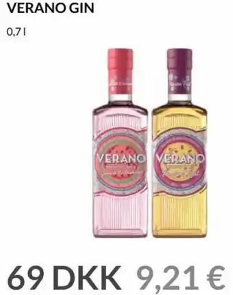 Nielsen's Discount Verano Gin 0,7L tilbud