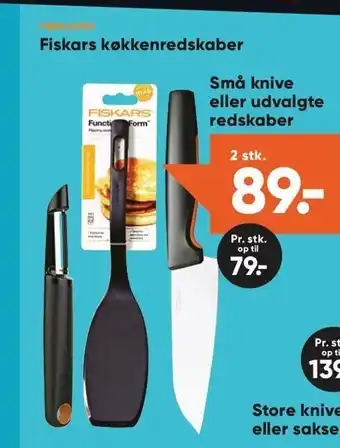 Bilka Små knive el. udvalgte redskaber 2 stk. tilbud