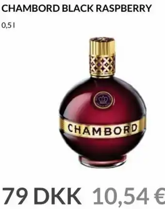 Nielsen's Discount Chambord Black Rasberry 0,5L tilbud