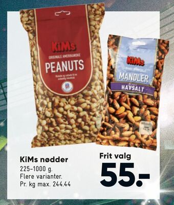 Bilka KiMs nødder tilbud