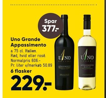 Bilka Uno Grande Appassimento tilbud