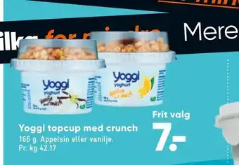 Bilka Yoggi topcup med crunch tilbud