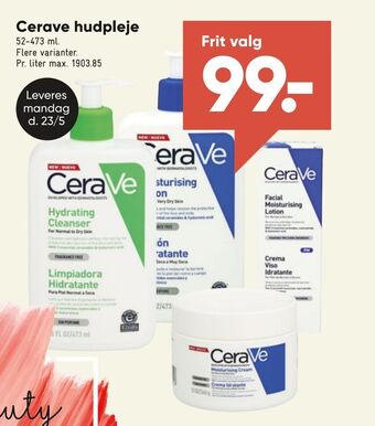 Bilka Cerave hudpleje tilbud