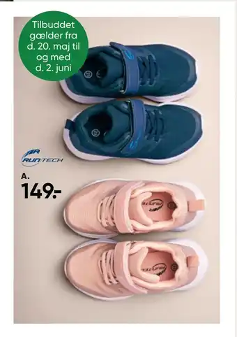 Runtech børnesko