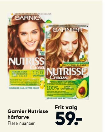 Bilka Garnier Nutrisse hårfarve tilbud