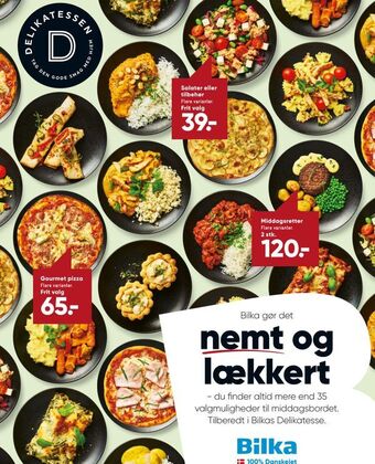 Bilka Middagsretter tilbud