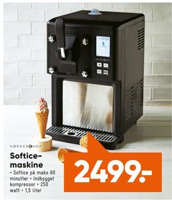 Bilka Softice maskine tilbud