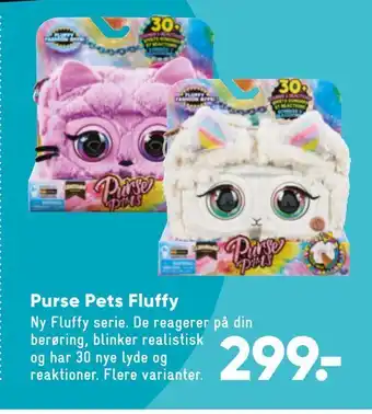 Purse Pets Fluffy