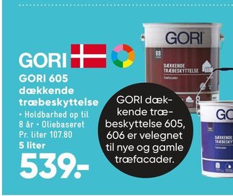 GORI 605 dækkende træbeskyttelse