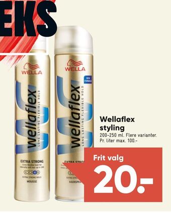 Bilka Wellaflex styling tilbud