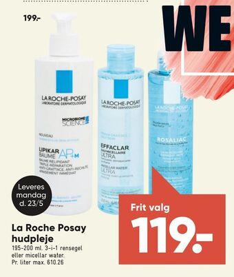 Bilka La Roche Posay hudpleje tilbud