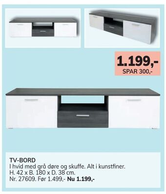 Daells Bolighus Tv-bord tilbud