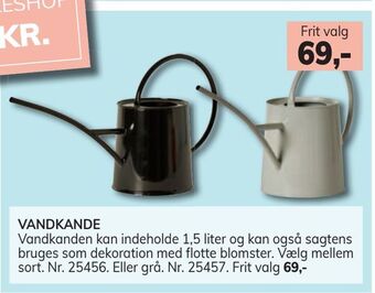 Daells Bolighus Vandkande tilbud