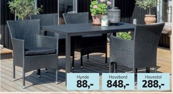 Daells Bolighus Havestol tilbud