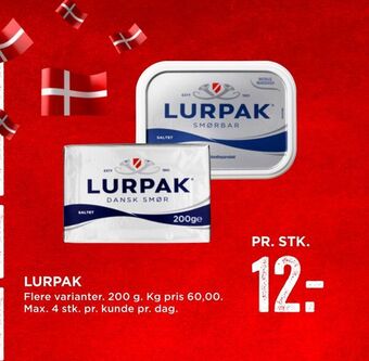 MENY Lurpak tilbud