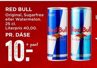 MENY Red bull tilbud