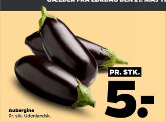 Netto Aubergine tilbud