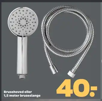 Netto Brusehoved eller tilbud