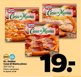 Netto Dr. Oetker Casa di Mama pizza tilbud