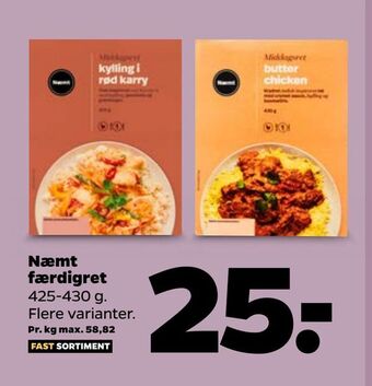 Netto Næmt færdigret tilbud