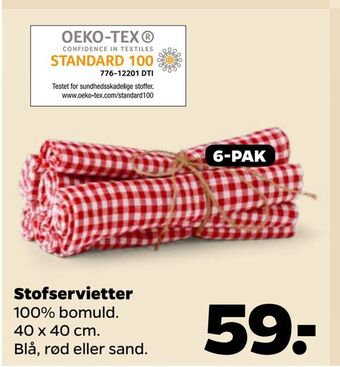 Stofservietter