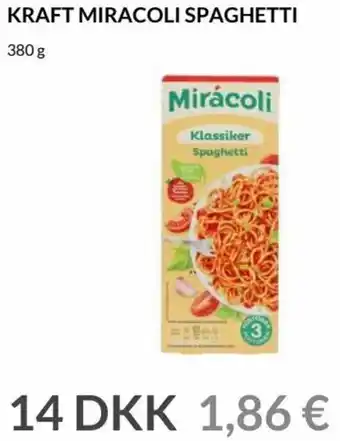 Nielsen's Discount Kraft Miracoli Spaghetti 380g tilbud
