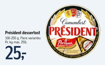 Président dessertost