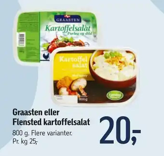 Føtex Graasten eller Flensted kartoffelsalat tilbud