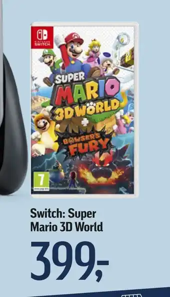 Føtex Switch: Super Mario 3D World tilbud