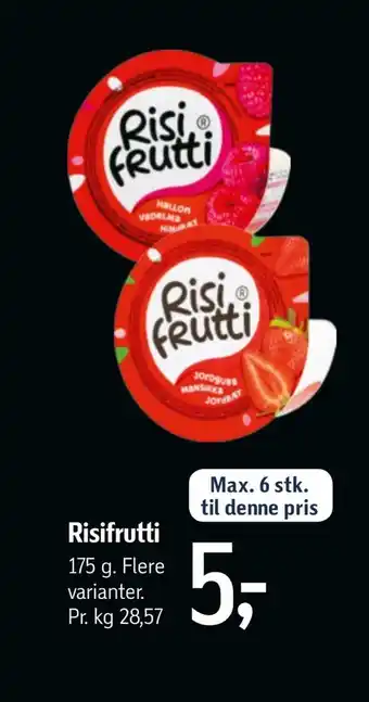 Føtex Risifrutti tilbud