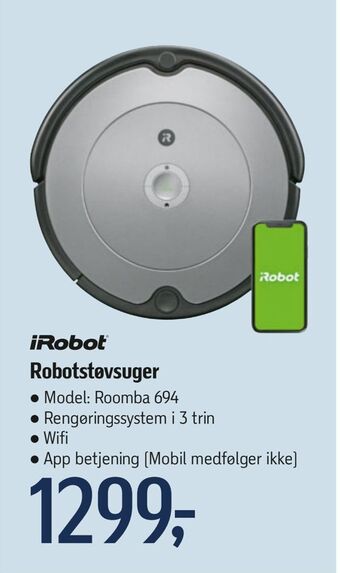 Føtex Robotstøvsuger tilbud