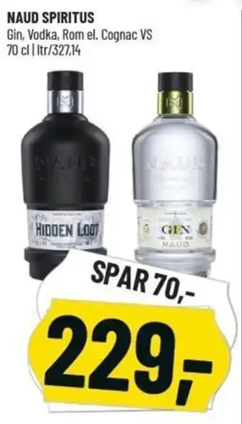 Løvbjerg Naud Spiritus 70cl tilbud