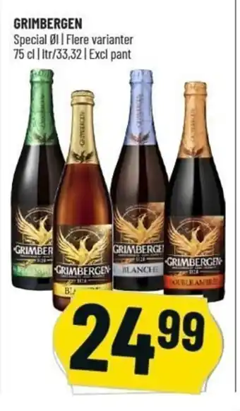 Løvbjerg Grimbergen 75cl tilbud
