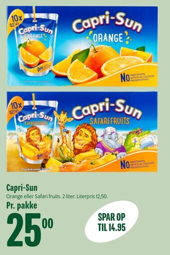 Min Købmand Capri-Sun tilbud