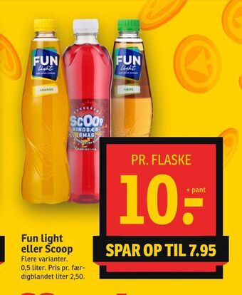 SPAR Fun light eller Scoop tilbud