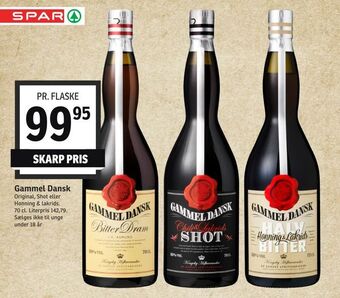 SPAR Gammel Dansk tilbud