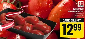 Danske San Marzano Tomater 250g