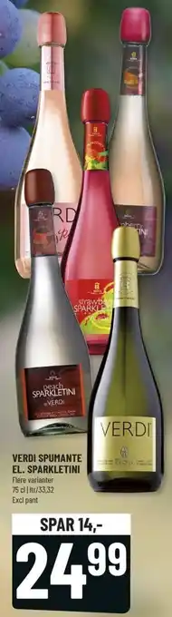 Verdi Spumante El. Sparkletini 75cl