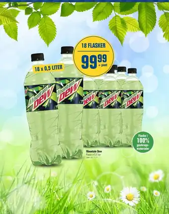 Otto Duborg Mountain dew sodavand tilbud