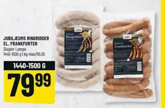 Løvbjerg Jubilæums Ringridder El. Frankfurter 1440-1500g tilbud