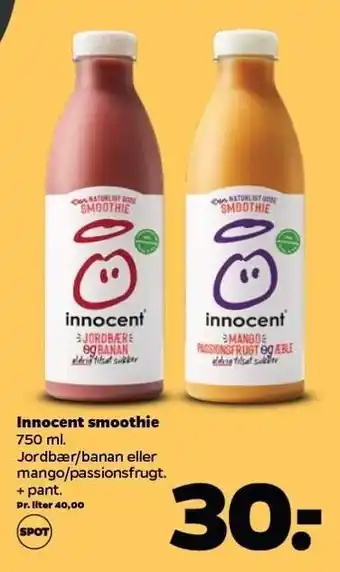 Netto Innocent smoothie tilbud