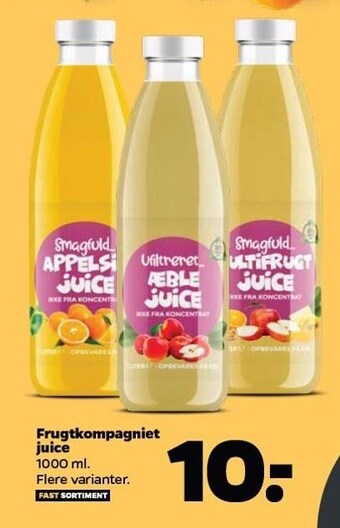 Netto Frugtkompagniet juice tilbud