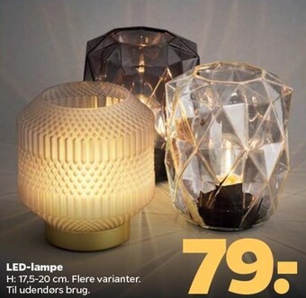 Netto LED-lampe tilbud