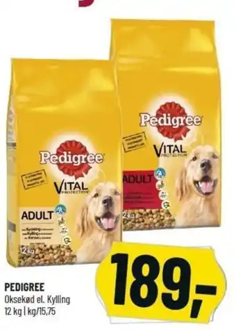 Løvbjerg Pedigree 12kg tilbud