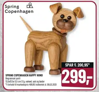 Løvbjerg Spring Copenhagen Happy Hund tilbud