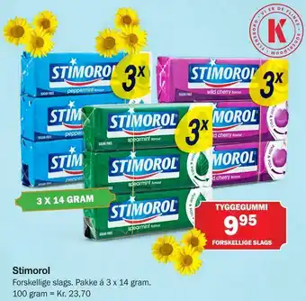 Købmandsgården Stimorol tilbud