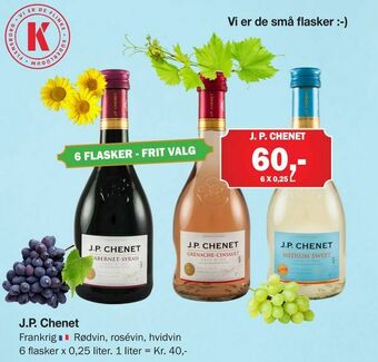 Købmandsgården J.P. Chenet tilbud