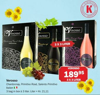 Købmandsgården Verosso tilbud