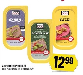 Løvbjerg 3-stjernet spegepølse tilbud